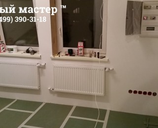 Укладка подложки под напольное покрытие Укладка подложки под напольное покрытие
