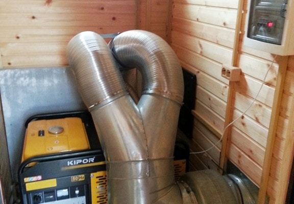Система вентиляции и охлаждения генератора
