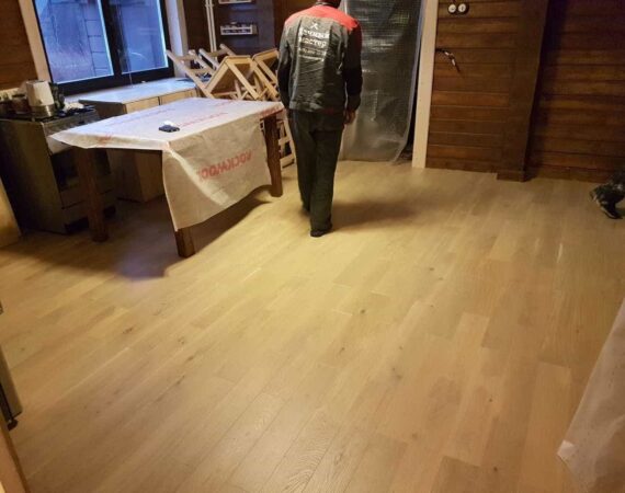 Ремонт (реконструкция) полов в дачном доме